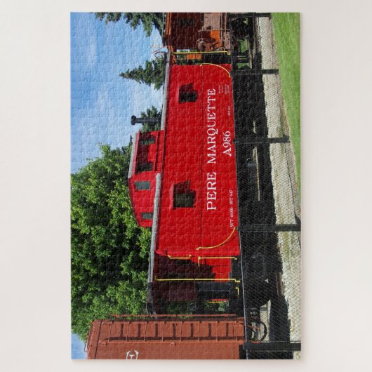 Puzzle Pere Marquette Caboose (Vertikal)