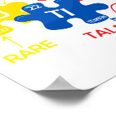 Puzzle Periodische Tabellenelemente Poster (Ecke)