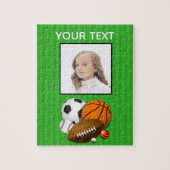 Puzzle personalisiert Sports Foto (Vertikal)