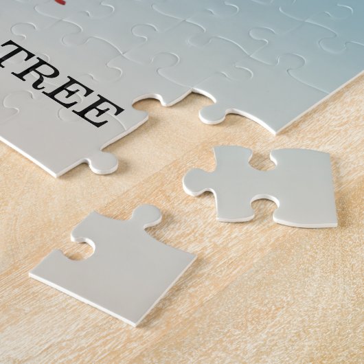 Puzzle personalisierter Baum (Seite)