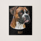 Puzzle personalisierter Hunde (Vertikal)