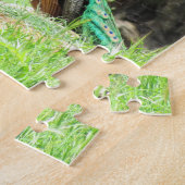 Puzzle - Pfau auf dem Hügel (Seite)