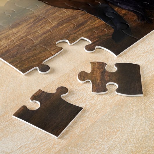 Puzzle-Pferde Puzzle (Seite)