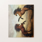 Puzzle-Pferde Puzzle (Vertikal)