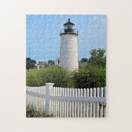 Puzzle Pflaumen-Insel-Leuchtturm-Massachusetts