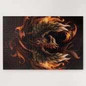 Puzzle.Phoenix Vogel von Zhnec. Puzzle (Horizontal)