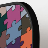 Puzzle Pickleball Paddle (Linke Seite)