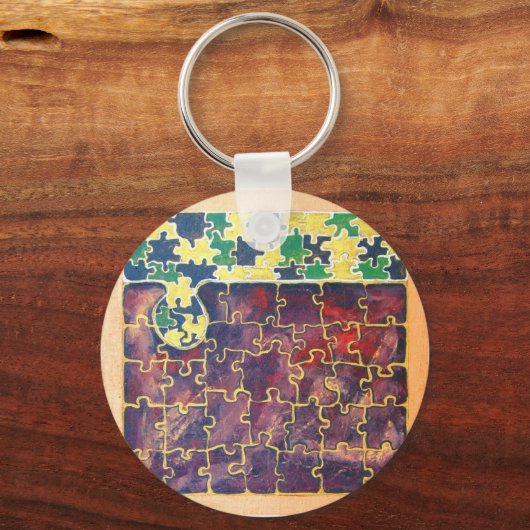Puzzle Piece #15 Schlüsselanhänger (Vorderseite)
