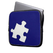 Puzzle Piece Electronics Bag Laptopschutzhülle (Vorderseite Links)