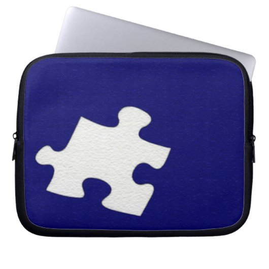 Puzzle Piece Electronics Bag Laptopschutzhülle (Vorderseite)
