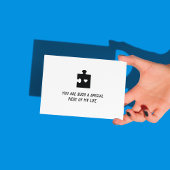 Puzzle-Piece-Karte Karte