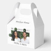 Puzzle Piece Photo Perfect Fit Wedding Geschenkschachtel (Rückseite)