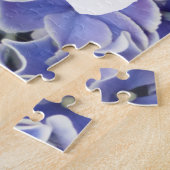 Puzzle Piece Puzzle: Blue Hydrangea, eigenes Foto (Seite)