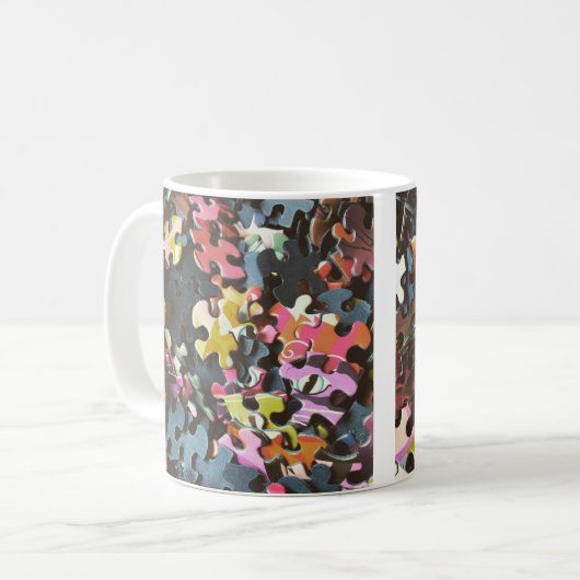 Puzzle Piece Tasse (Vorderseite Links)