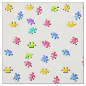 Puzzle Pieces Fabric Stoff (Muster)