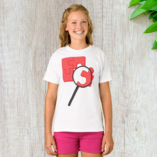 Puzzle Pieces Girls T - Shirt