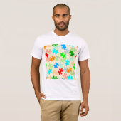 Puzzle Pieces Mens T - Shirt (Vorne ganz)