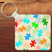 Puzzle Pieces Schlüsselanhänger (Vorderseite)