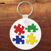 Puzzle Pieces Schlüsselanhänger (Vorderseite)