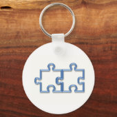 Puzzle Pieces Schlüsselanhänger (Vorderseite)