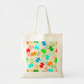 Puzzle Pieces Tote Bag Tragetasche (Vorne)