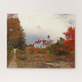 PUZZLE/ POINT IROQUOIS LIGHTHOUSE MICHIGAN U.P. PUZZLE (Horizontal)