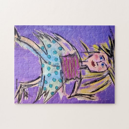 Puzzle "Polka Dot Skirt" (Horizontal)