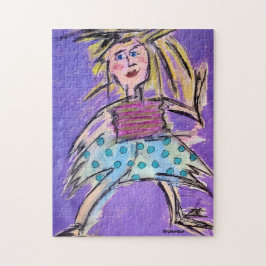 Puzzle "Polka Dot Skirt"