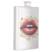 Puzzle-Pop-Lippen Flachmann (Rechts)