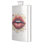 Puzzle-Pop-Lippen Flachmann (Links)