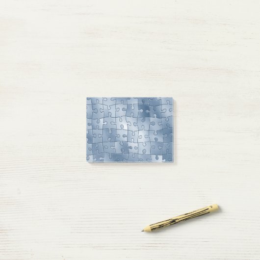 Puzzle Post-it Klebezettel (Auf Schreibtisch)