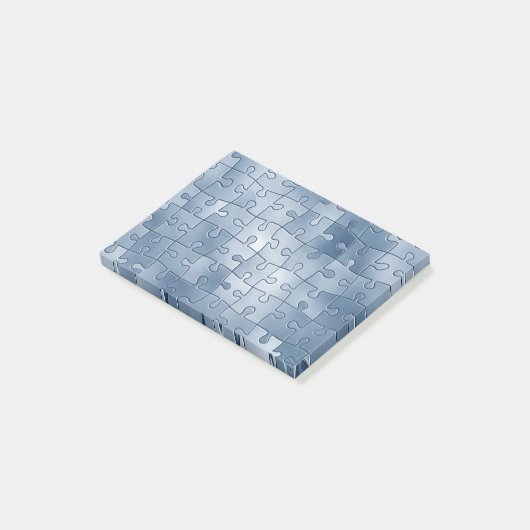 Puzzle Post-it Klebezettel (angewinkelt)