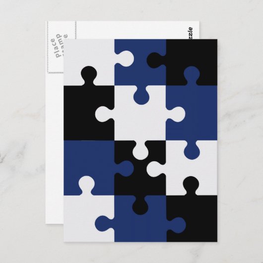 Puzzle Postkarte (Vorne/Hinten)