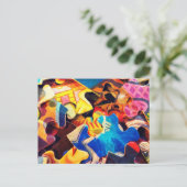 Puzzle Postkarte (Stehend Vorderseite)
