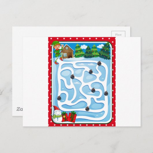 Puzzle Postkarte (Vorne/Hinten)