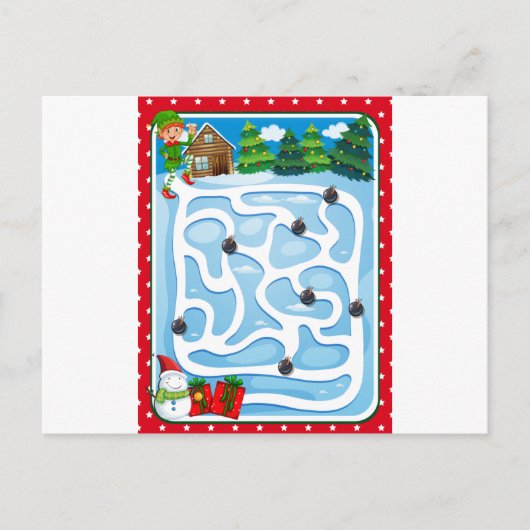 Puzzle Postkarte (Vorderseite)