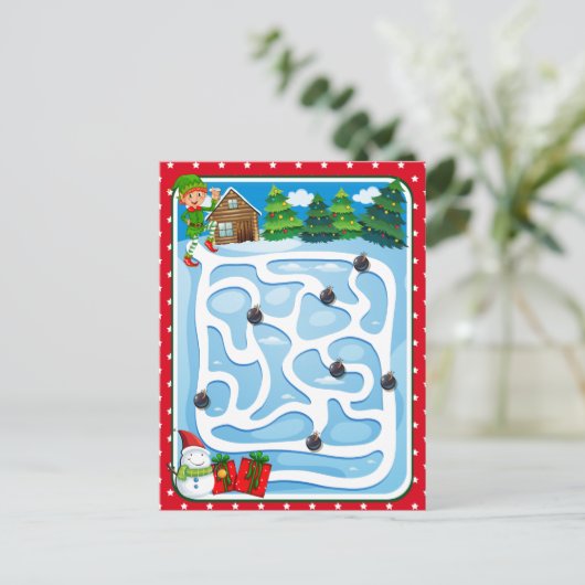 Puzzle Postkarte (Stehend Vorderseite)