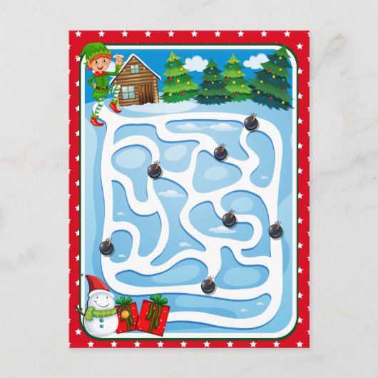 Puzzle Postkarte (Vorderseite)