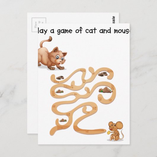 Puzzle Postkarte (Vorne/Hinten)