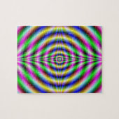 Puzzle Psychedelic Neon Eye (Horizontal)