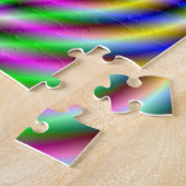 Puzzle Psychedelic Neon Eye (Seite)