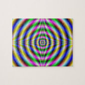 Puzzle Psychedelic Neon Eye (Horizontal)