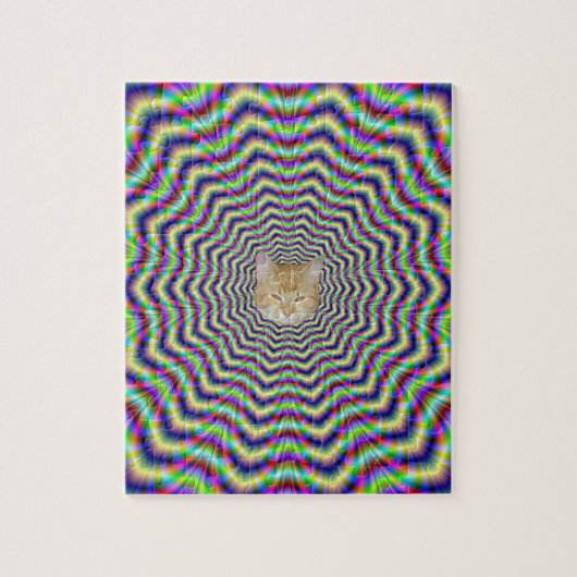 Puzzle Psychedelic Web Star (Vertikal)