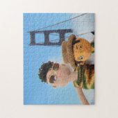 Puzzle - Puppen im Urlaub (Vertikal)