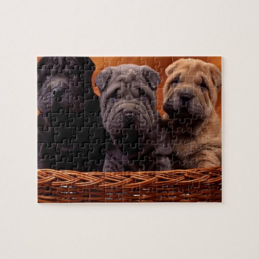 Puzzle-Puppies Puzzle (Horizontal)
