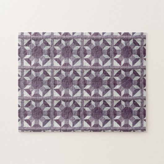 Puzzle - Quilt pattern - Thread-Spools (Horizontal)