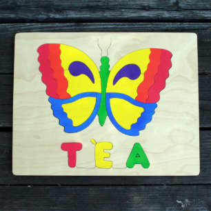 Puzzle Rainbow Butterfly