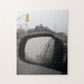 Puzzle - Rainy Rearview Mirror (Vertikal)