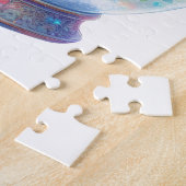 Puzzle-Regenbogen Glitter Schmetterling & Blume Puzzle (Seite)