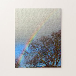 Puzzle - Regenbogen im Himmel
